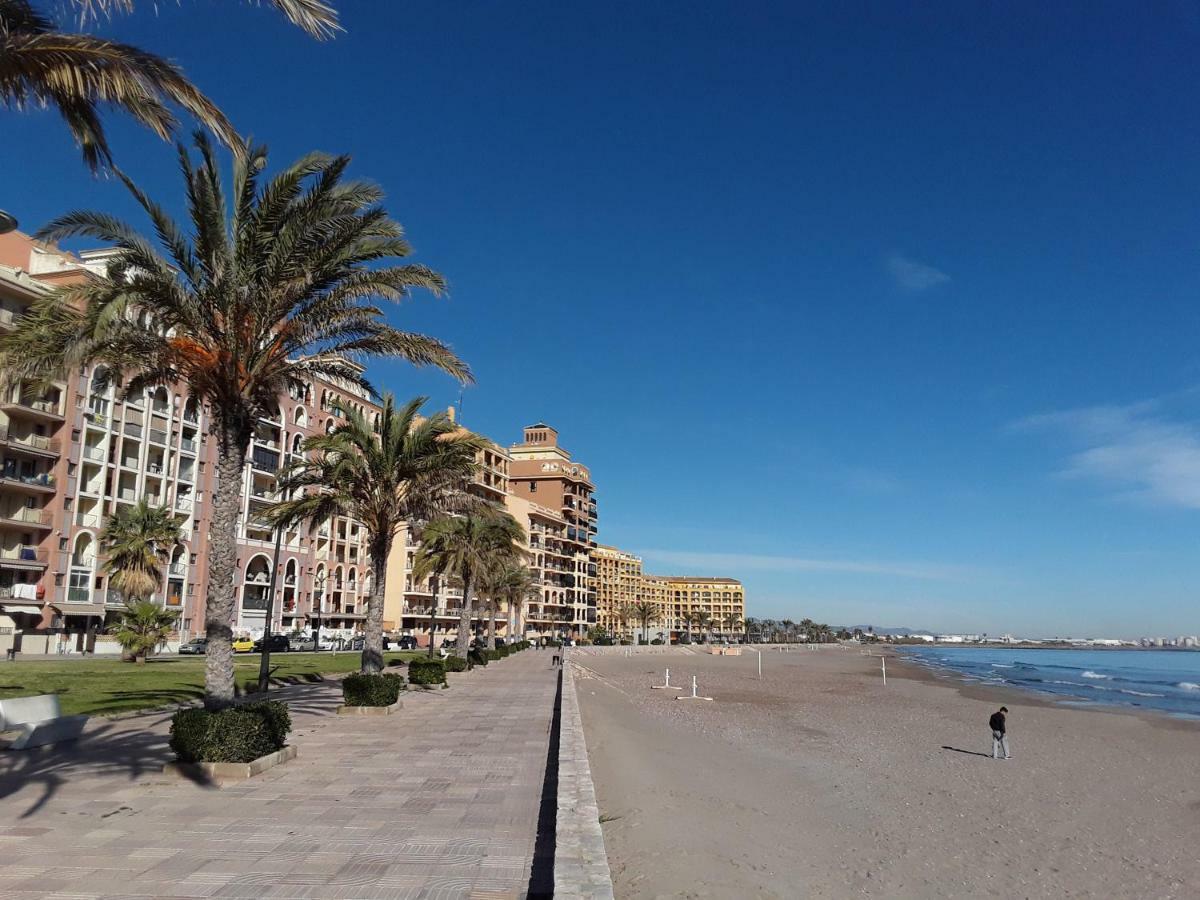 פורט ספלאיה Apartamento 1 Linea Playa Porsa Playa Alboraya מראה חיצוני תמונה